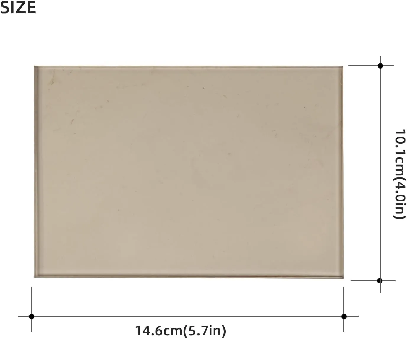 RIDGE Series Tent Wood Stove Glass (RIDGE 2 Front Door Glass)