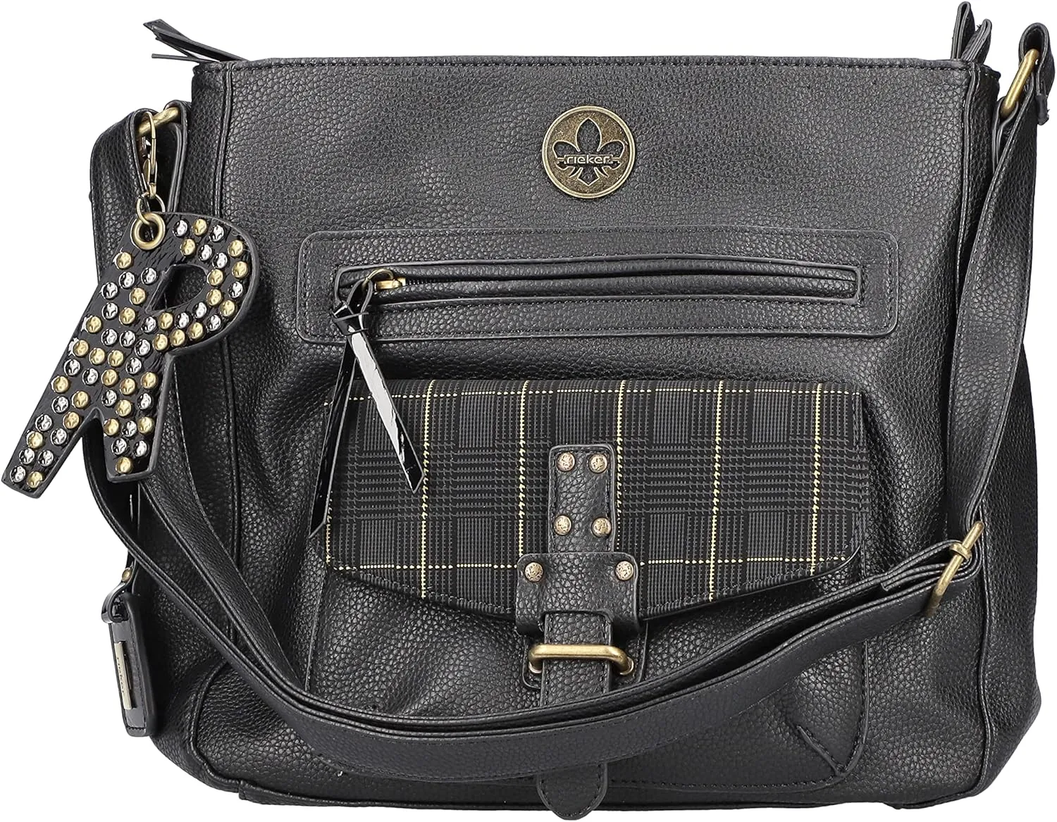 Rieker Shoulder Bag, Smoke Loam