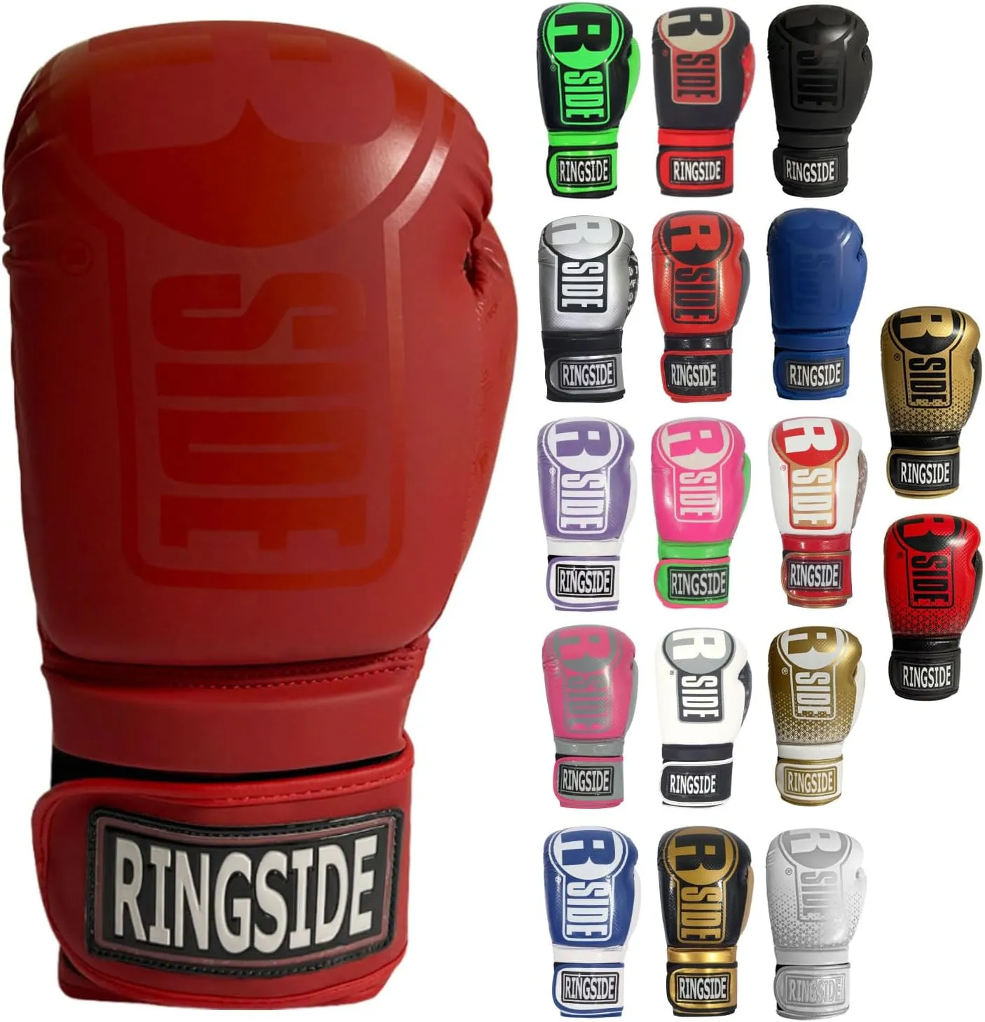 Ringside Apex Bag Gloves, IMF-Tech Boxing Gloves with Secure Wrist Support, Synthetic Boxing Gloves for Men and Women