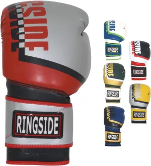 Ringside Bullet Sparring Boxing Gloves - High-Performance Synthetic Leather for Boxing, MMA, Muay Thai - Secure Fit, Ventilated Comfort for Men & Women, Ideal for Training & Combat Sports