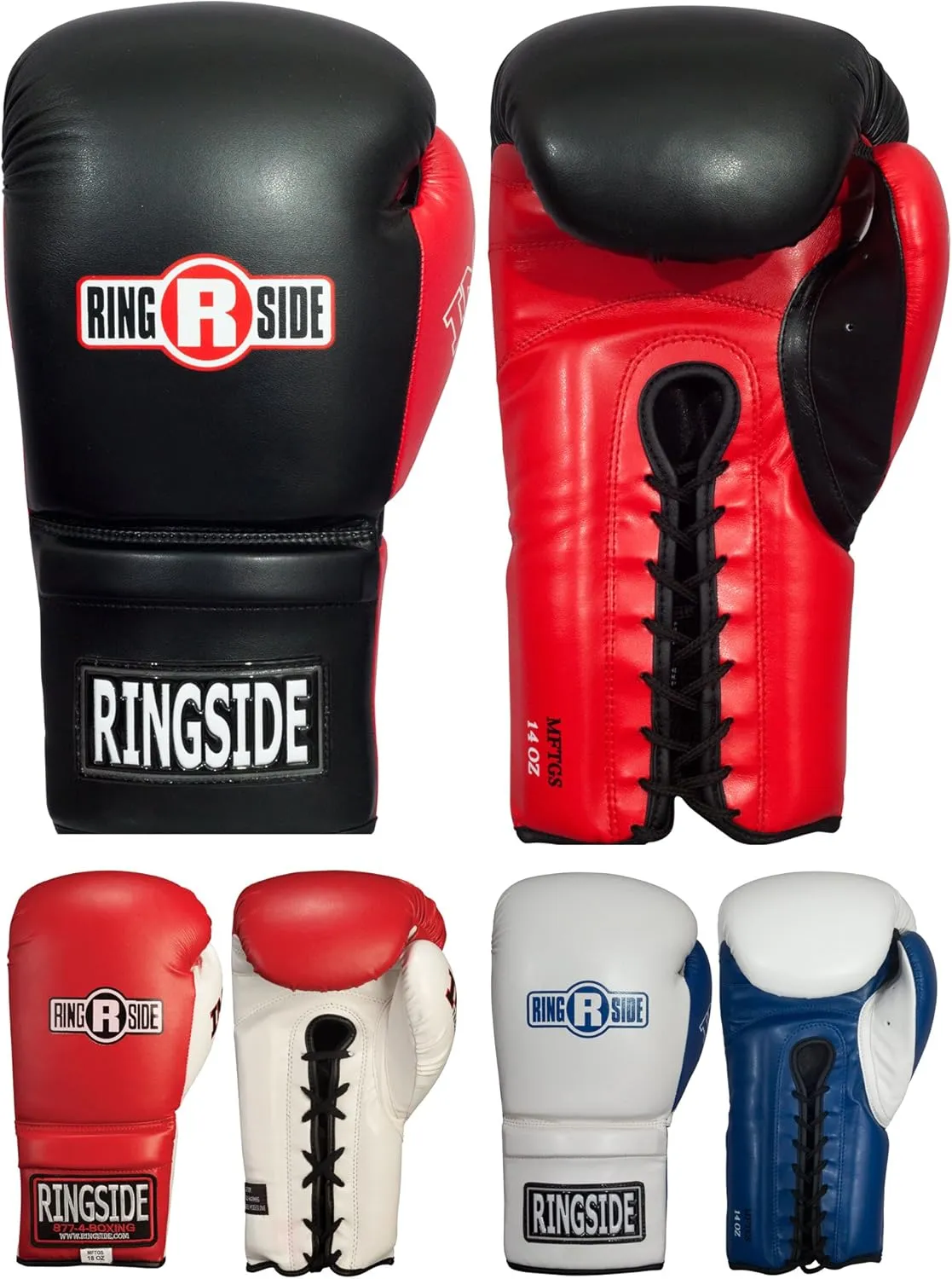 Ringside Lace IMF Tech Boxing Training Sparring Gloves