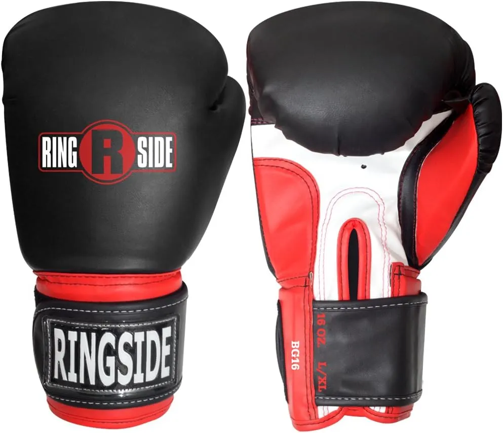 Ringside Pro Style Boxing Training Gloves Kickboxing Muay Thai Gel Sparring Punching Bag Mitts