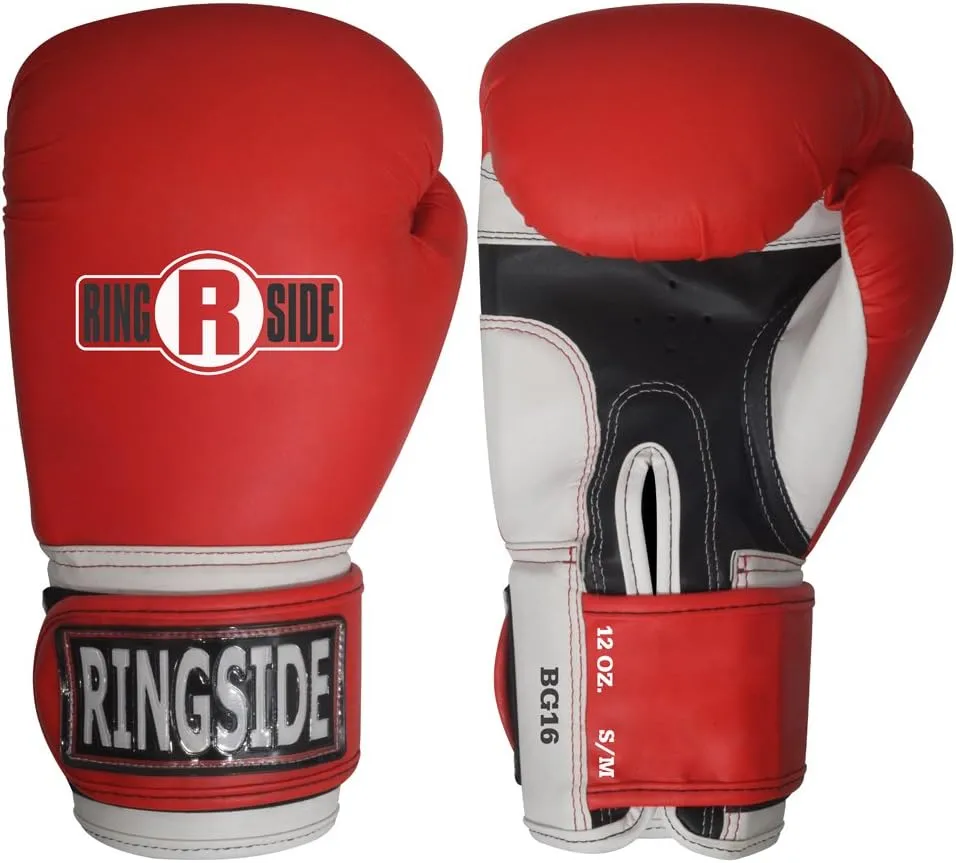 Ringside Pro Style Boxing Training Gloves Kickboxing Muay Thai Gel Sparring Punching Bag Mitts