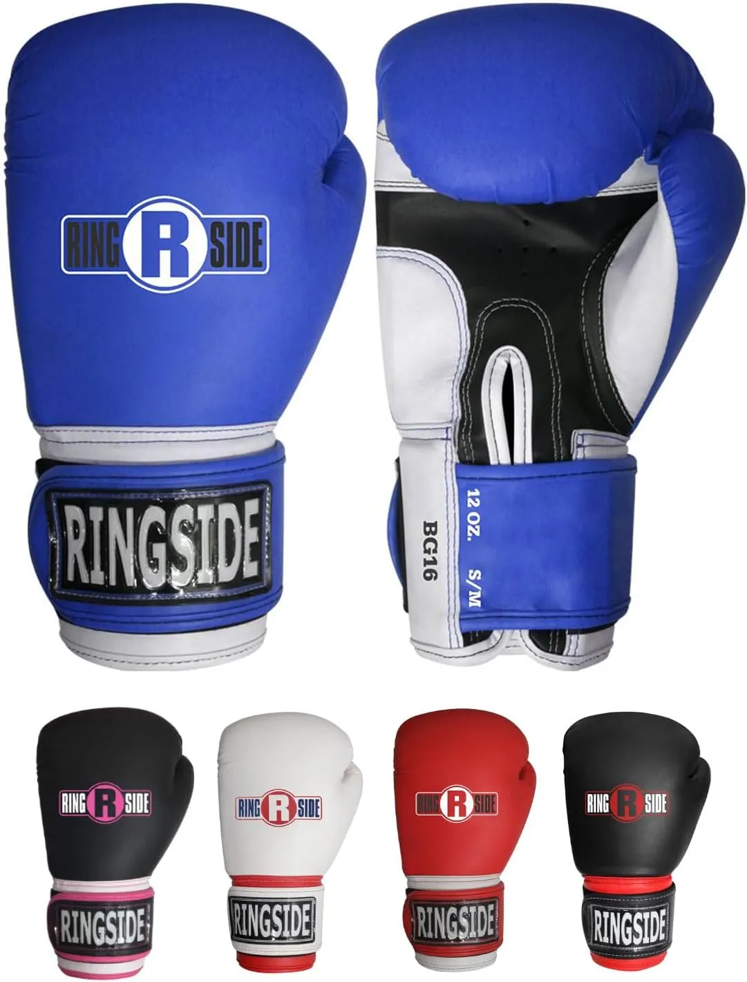 Ringside Pro Style Boxing Training Gloves Kickboxing Muay Thai Gel Sparring Punching Bag Mitts