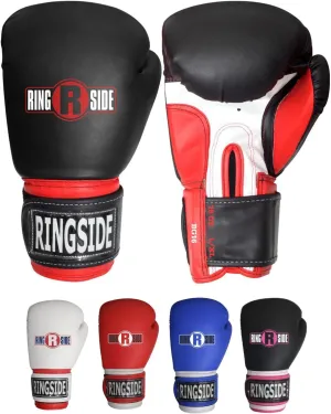 Ringside Pro Style Boxing Training Gloves Kickboxing Muay Thai Gel Sparring Punching Bag Mitts