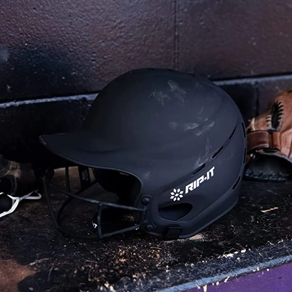 RIP-IT | Vision Pro Softball Batting Helmet | Matte | Lightweight Womens Sport Equipment