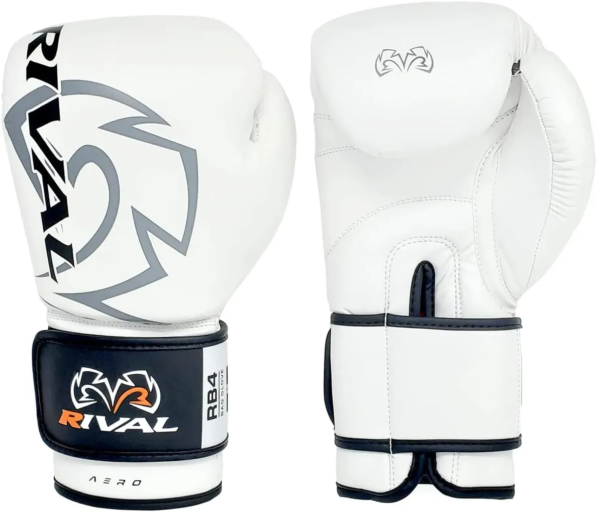 RIVAL Boxing RB4 Econo Bag Gloves, Hook and Loop Closure - Synthetic PU Outer Shell for Extra Durability and Performance