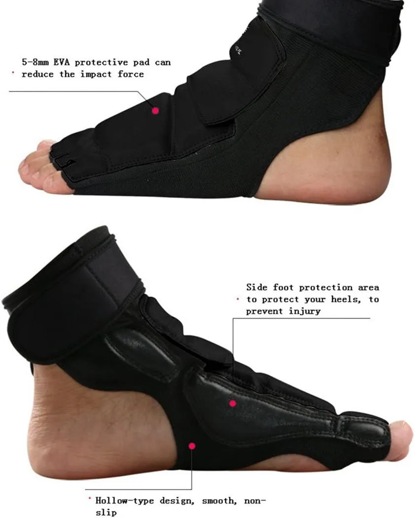 Rungear Taekwondo Training Boxing Foot Protector Gear WTF Approved Martial Arts Punching Bag Sparring MMA UFC Muay Thi Sparring Karate for Men Women Kids