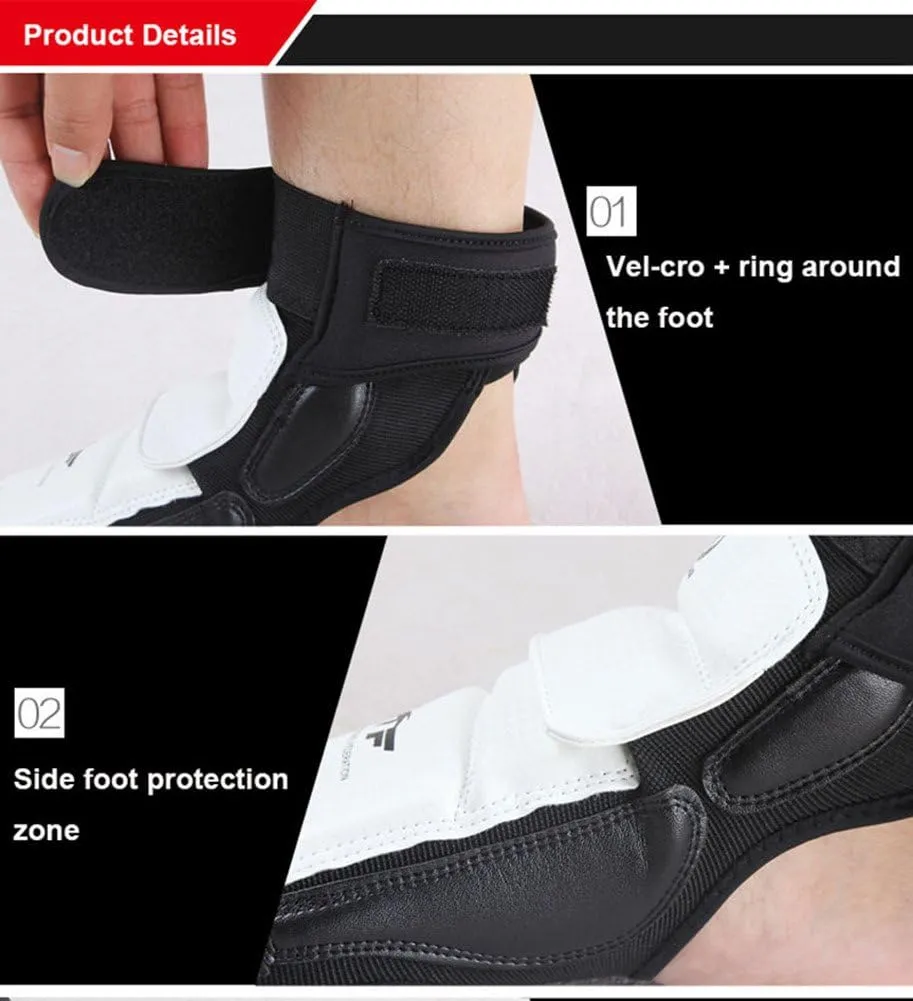 Rungear Taekwondo Training Boxing Foot Protector Gear WTF Approved Martial Arts Punching Bag Sparring MMA UFC Muay Thi Sparring Karate for Men Women Kids