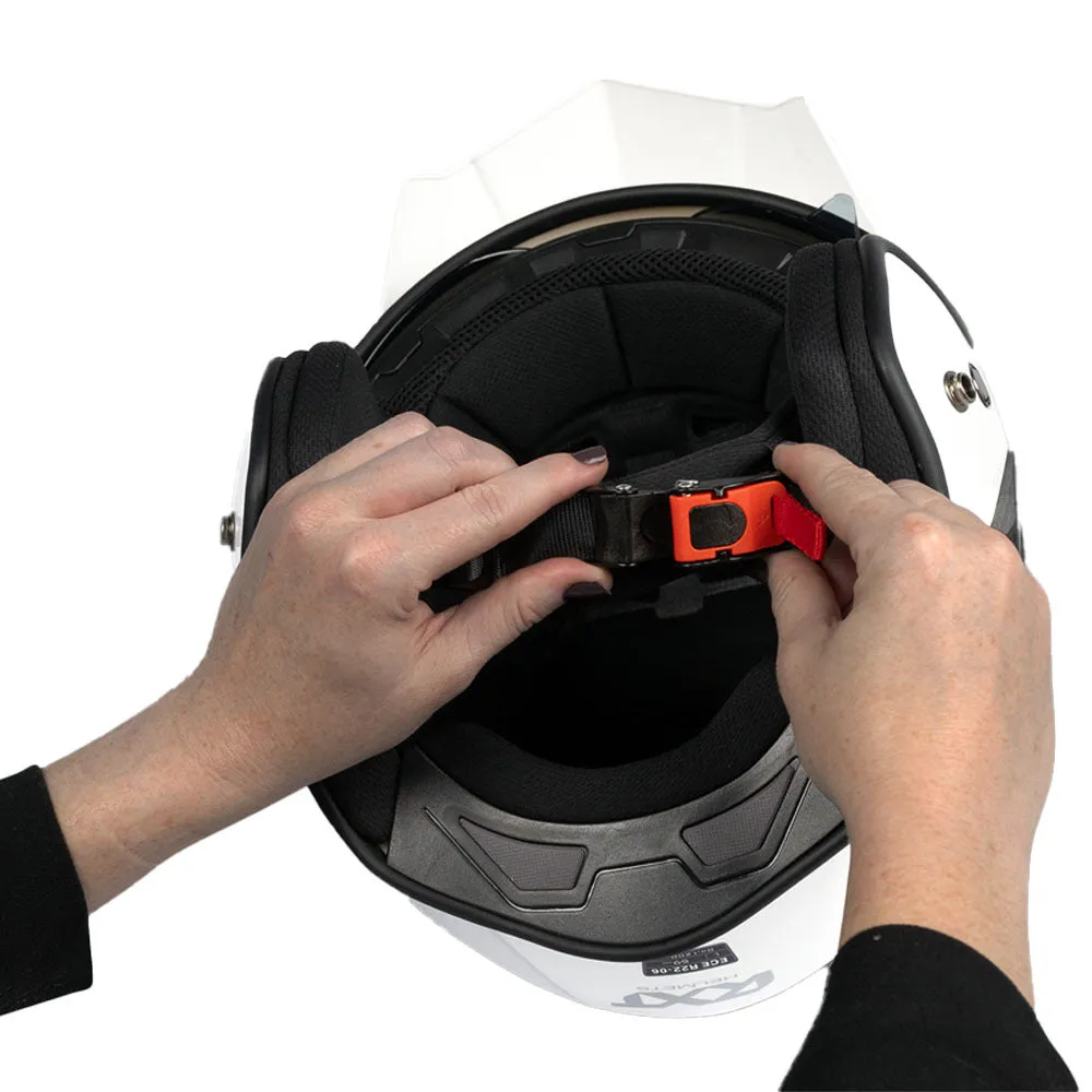 RXT AG-X GLOSS WHITE HELMET