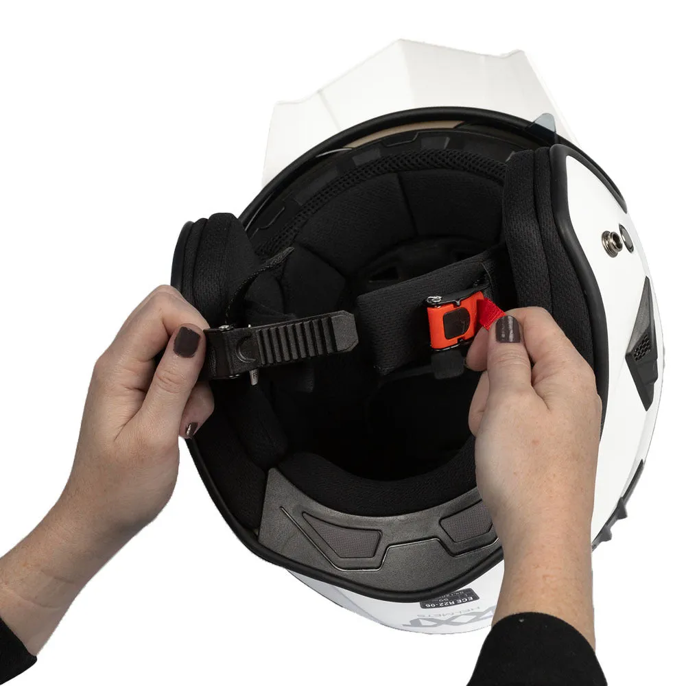 RXT AG-X GLOSS WHITE HELMET