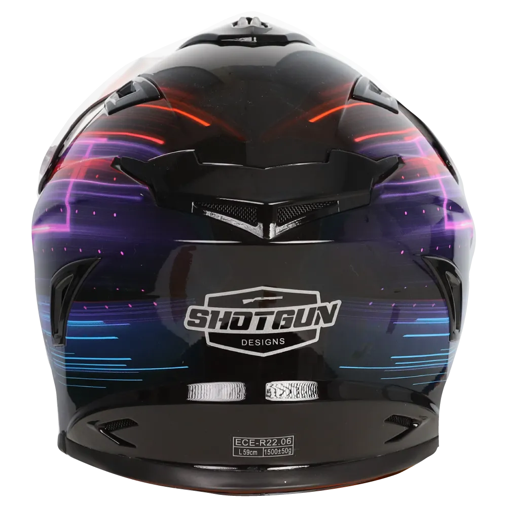 RXT SG1 ULTRA  BLUR BLACK & PINK HELMET