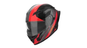 RYDEX HELMET  TITANIUM - STREAK RED