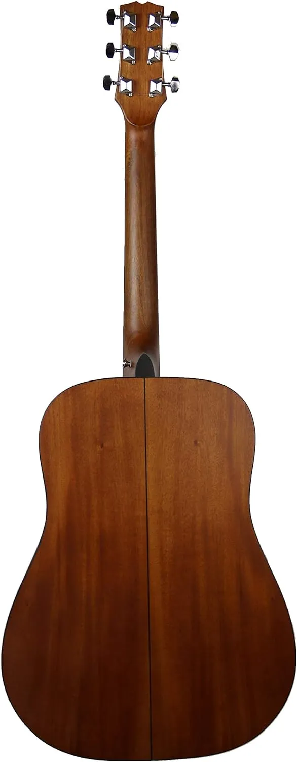 S35 Acoustic Guitar - Matte Sunburst Bundle with Gig Bag, Strings, Tuner, Strap, Picks, Instructional Book, DVD, and Austin Bazaar Polishing Cloth
