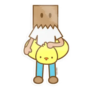Sad Sack Summer - Buttercream Duck Vinyl Sticker