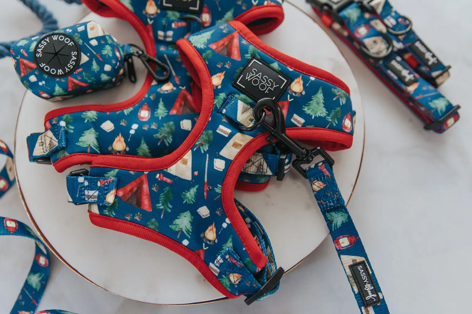 Sassy Woof Adjustable Harness - Woof Scout