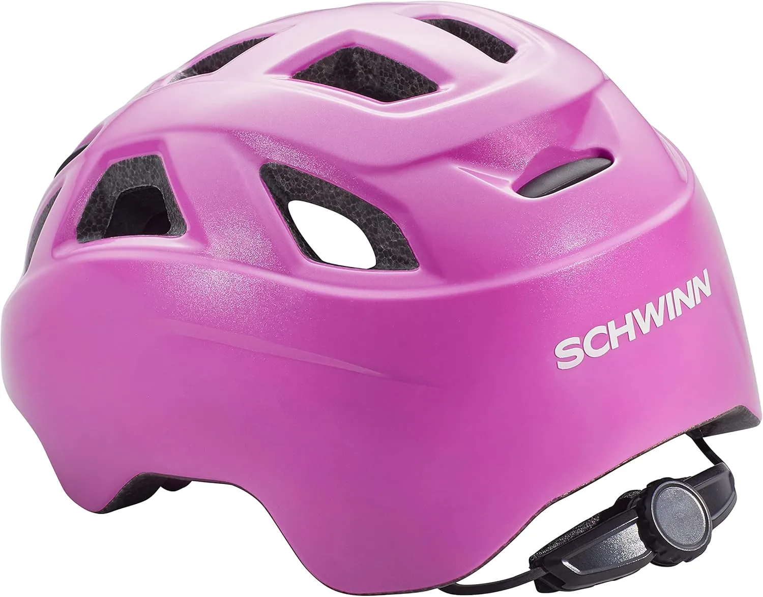 Schwinn Chroma ERT Kids Bike Helmet For Boys and Girls Ages 3 to 5, Small Can Fit Head Circumference 48-54 cm, With 10 Vents, Removeable/Washable Padding, and Adjustable Locking Strap