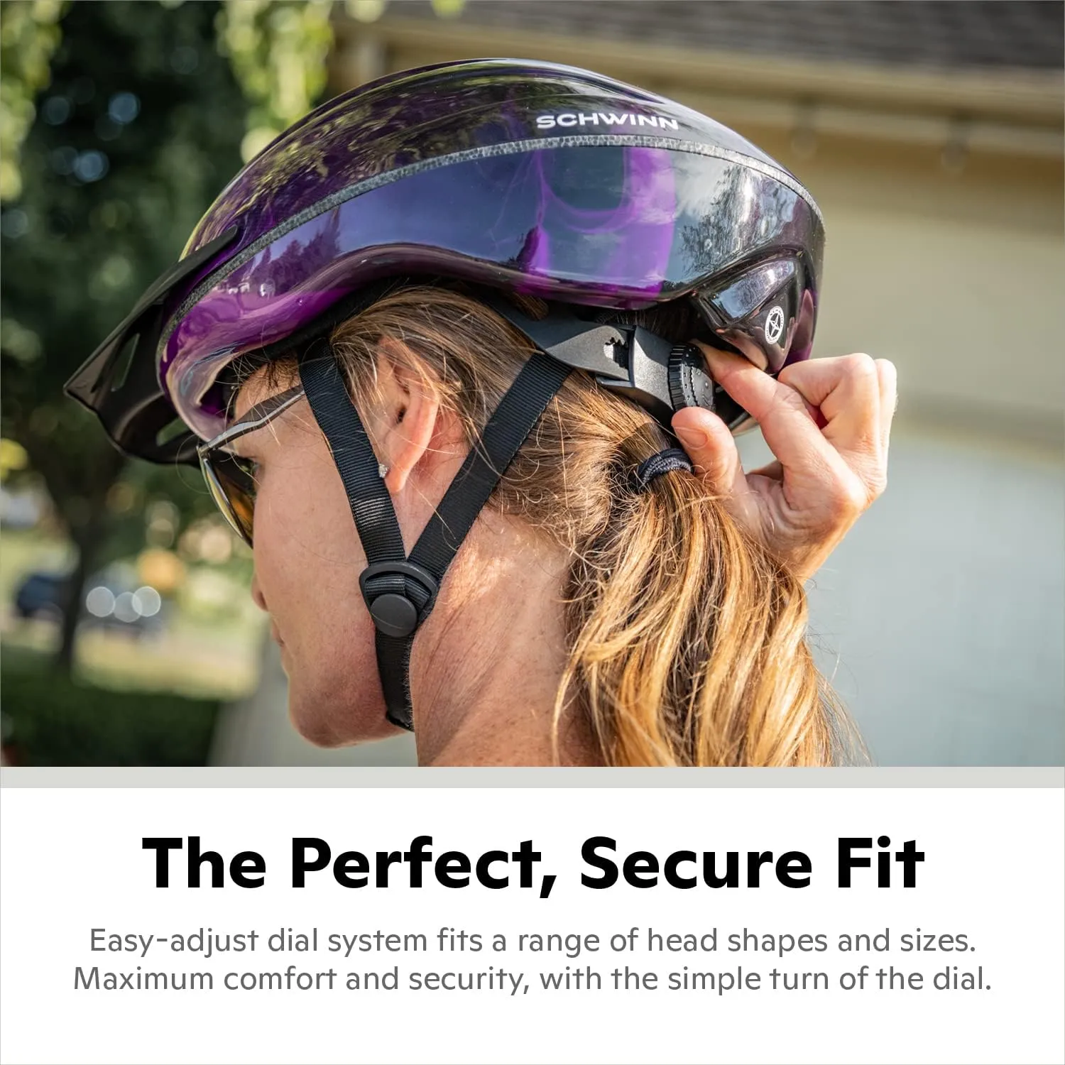 Schwinn Intercept Bike Helmet for Adult Youth Men Women Ages 8 and Up, Can Fit Head Circumference 54-62 cm, with 10 Vents, Snap On/Off Visor