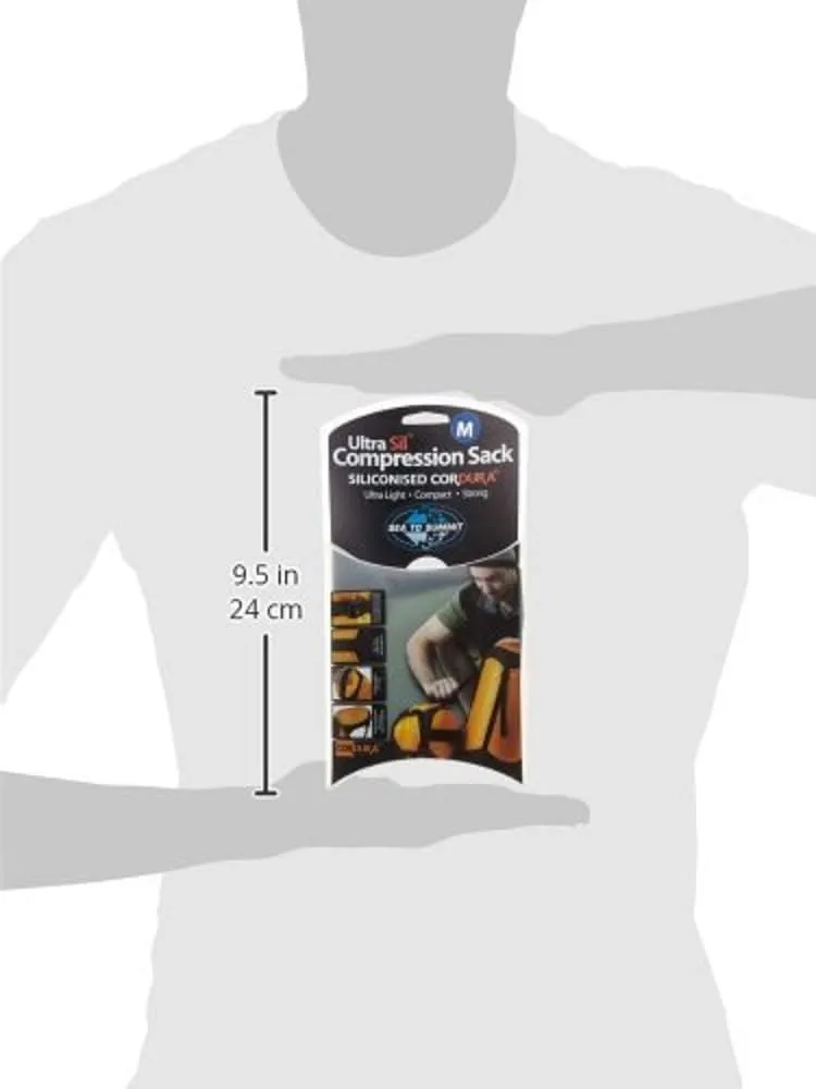 Sea to Summit Ultra-SIL Compression Sack, Ultralight Outdoor and Travel Storage