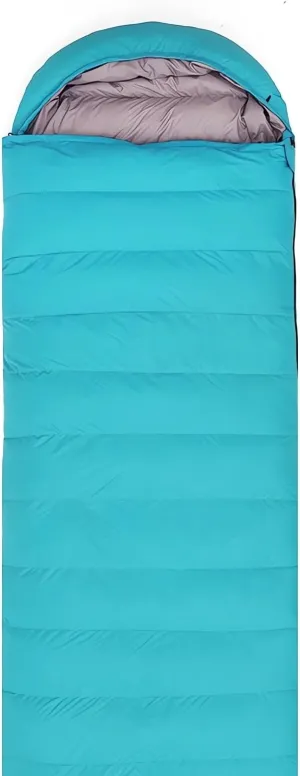 Seasons Outdoor Camping Sleeping Bags Can be Joined Together Sleeping Bags for Adult Thickened Down Sleeping Bags for Cold Protection and Warmth Preservation