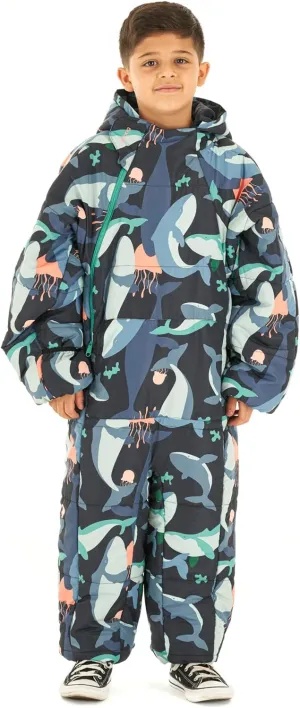 Selk'bag Kids Wearable Sleeping Bag I Outdoor and Indoor Sleeping Bag Suit for Boys and Girls, Camping, Hiking, RV Trips, Slumber Party, Travel, Lounging