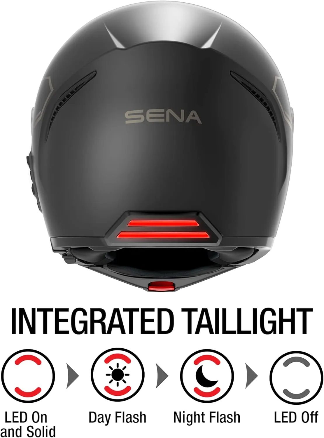 Sena Impulse DOT Flip Up Modular Bluetooth Helmet w/Sound by Harman Kardon Dual Visor Helmet with Integrated Mesh Intercom System / MP3 / Voice Dial (Matte Black, X-Large)