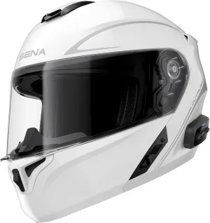 SenaOutrush Bluetooth Modular Motorcycle Helmet with Intercom System, DOT