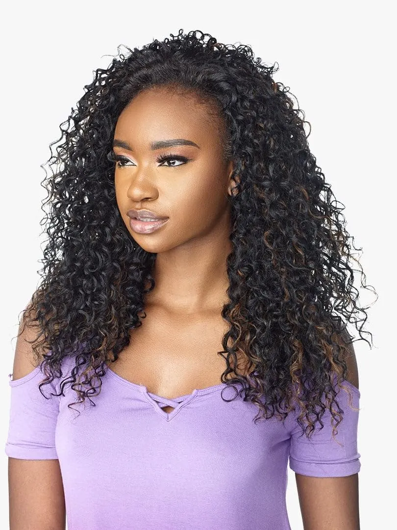 Sensationnel Instant Weave Half wig - Synthetic half wig cap for seamless hair blending - DALIA Instant Weave (1)