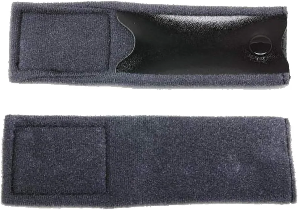 Shoei J-Wing Chin Strap Covers Dark Gray