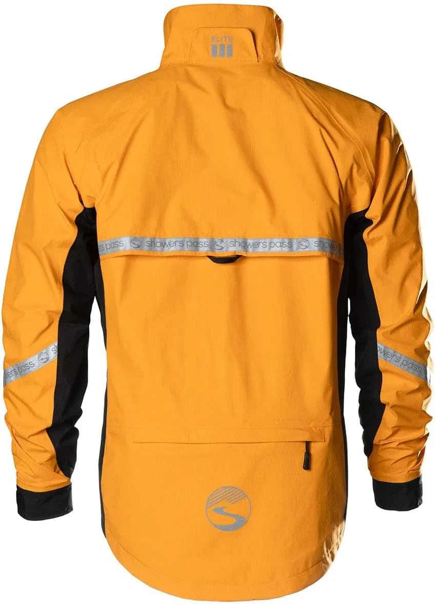 Showers Pass Men's Elite III PFAS Free Cycling Rain Jacket