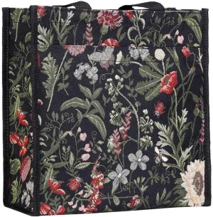 Signare Floral Shopping Tote Bag with Garden Flower Pattern