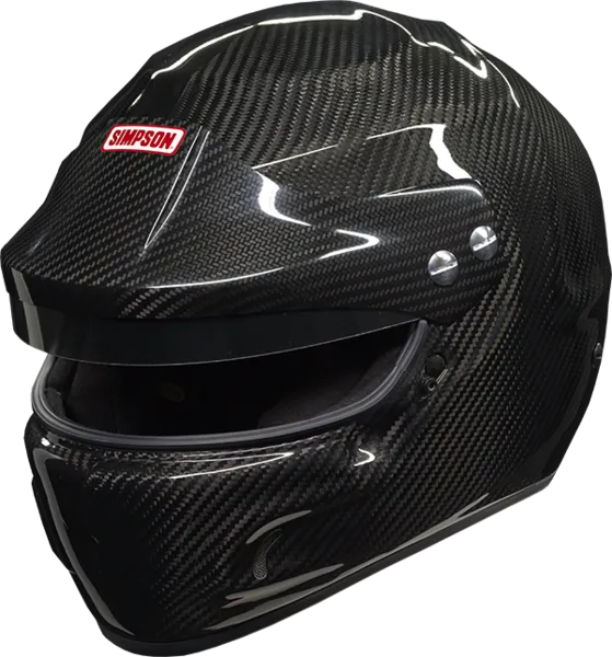 SIMPSON PEAK VISOR FOR DEVIL RAY HELMETCarbon Fiber - Fits L-XXL Simpson Devil Ray helmets