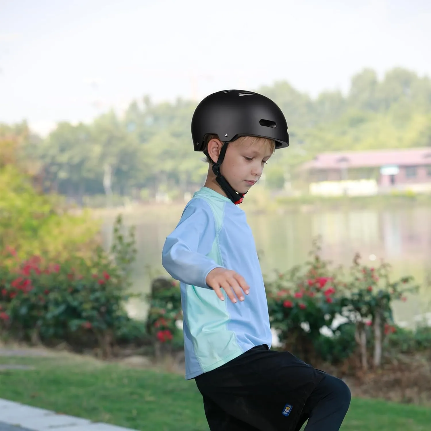 Skateboard Bike Helmet for Adults Women Men Youth Kids (2-3-5-8-14  Years Boys Girls) - Lightweight Multi-Sport Adjustable Helmets for Bicycle Skateboard Scooter Skate Cycling