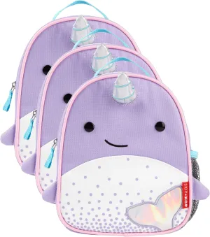 Skip Hop Baby Boys and Baby Girl's Mini Backpack, Narwhal, Pack of 3