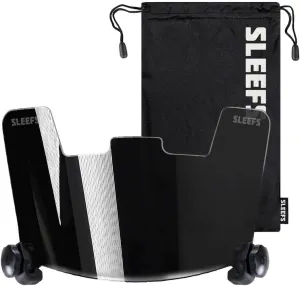 SLEEFS Football Helmet Visor - Tinted Professional Football Visor/Shield - Fits Youth & Adult Helmets - Includes Quick Visor Clips   Microfiber Travel Bag
