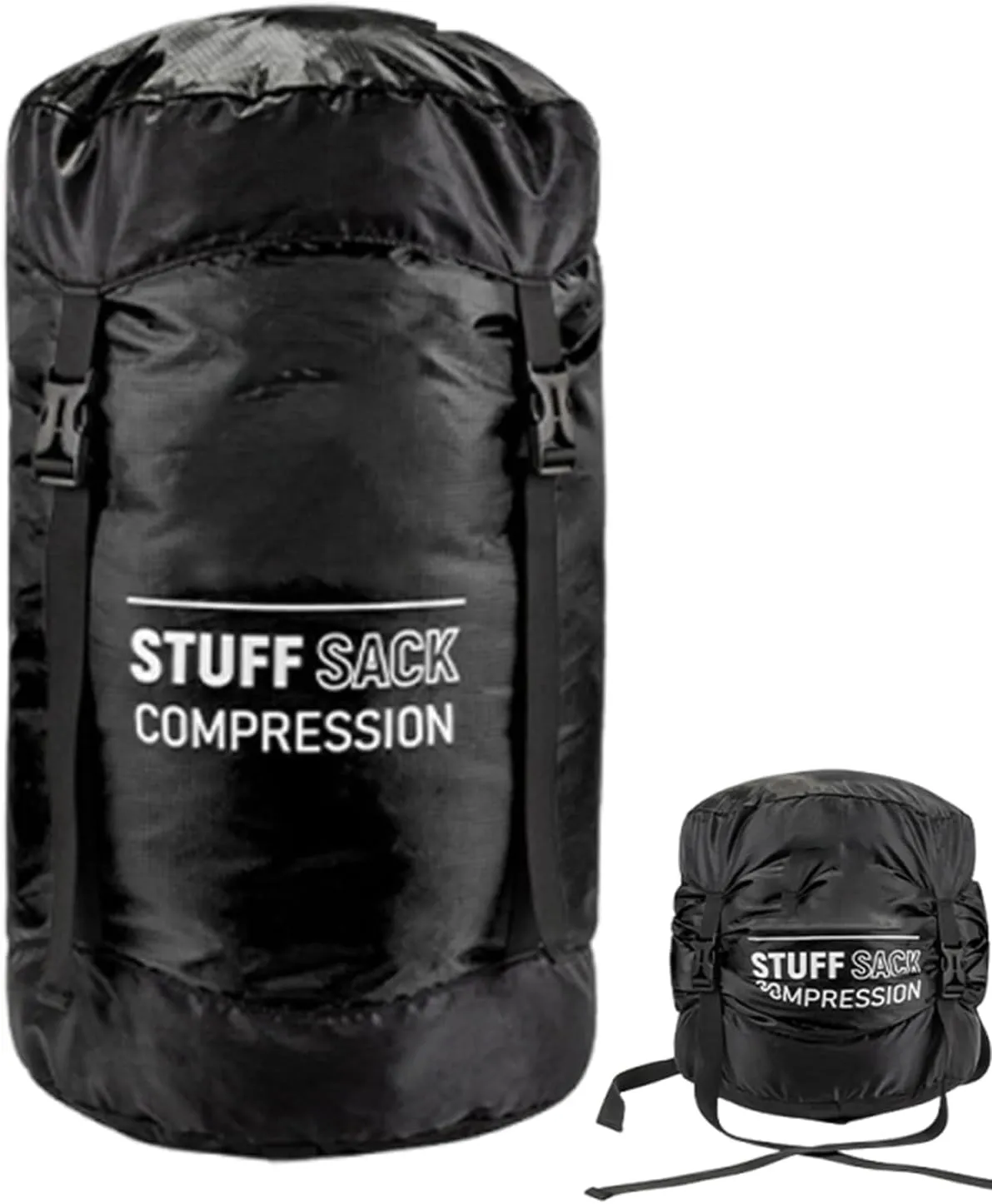 Sleeping Bag Stuff Sack | Waterproof Compression Sack - Lightweight Breathable Reusable Outdoor Gear for Hiking Supplies Camping Travel