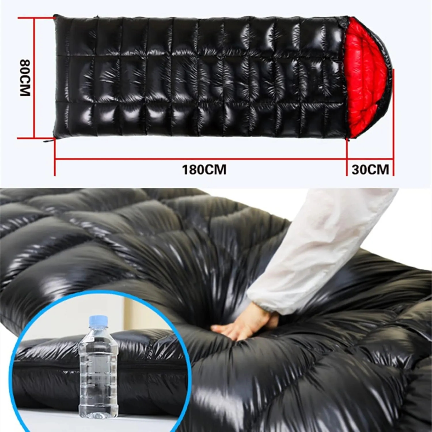 Sleeping Bags Designs Synthetic Fill Down Outdoor Camping Sleeping Bag for Hiking Waterproof