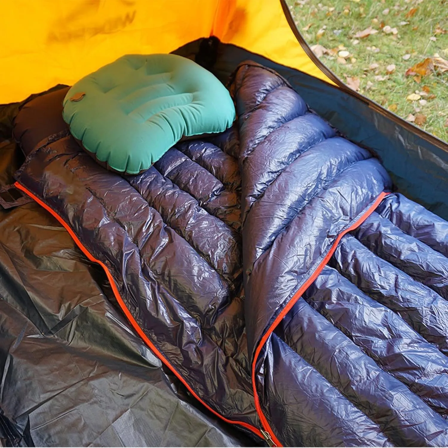 Sleeping Bags Ultralight Sleeping Bag Down Waterproof Portable Lazy Bag Storage Compression Slumber Travel Sundries Bag