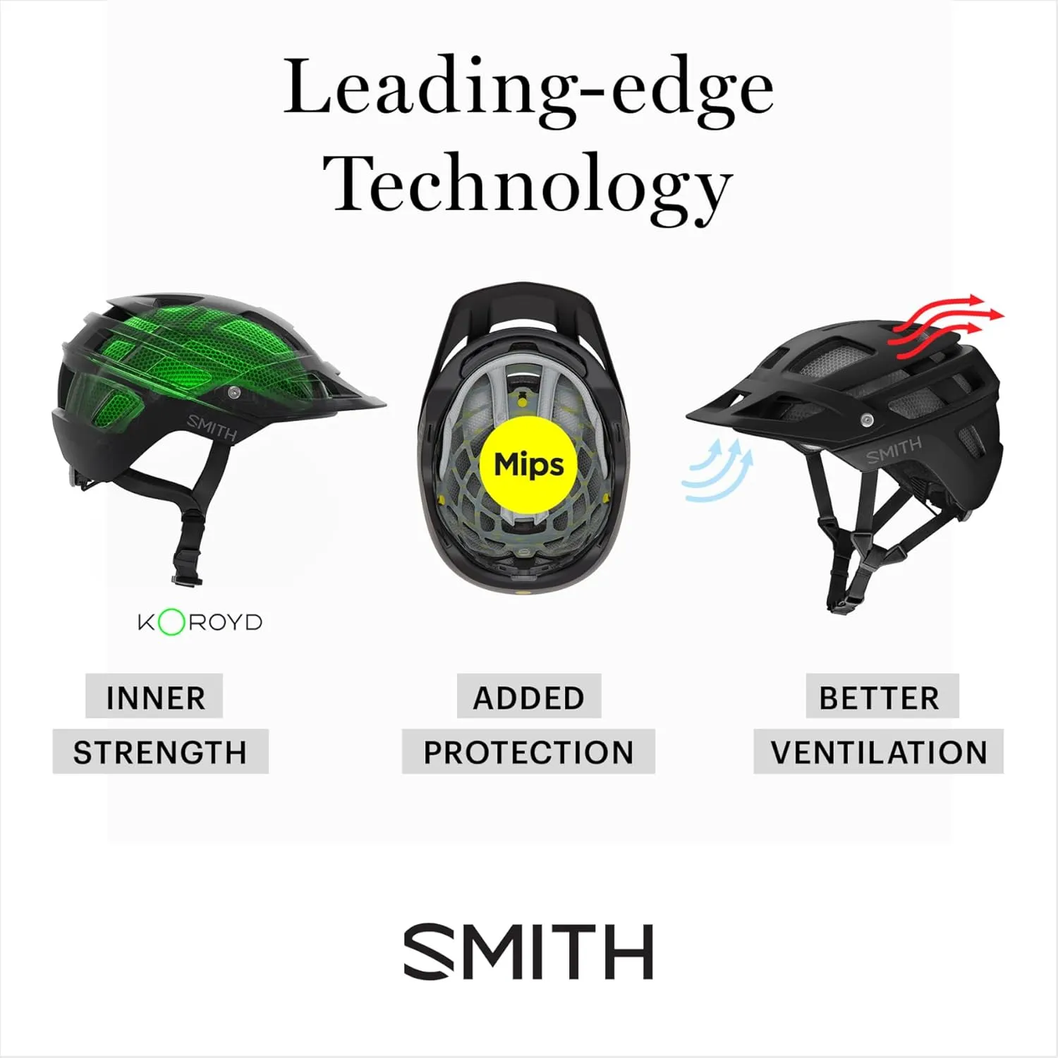 SMITH Forefront 2 MTB Cycle Helmet – Adult Mountain Bike Helmet with MIPS Technology – Lightweight Impact Protection for Men & Women – Adjustable Visor