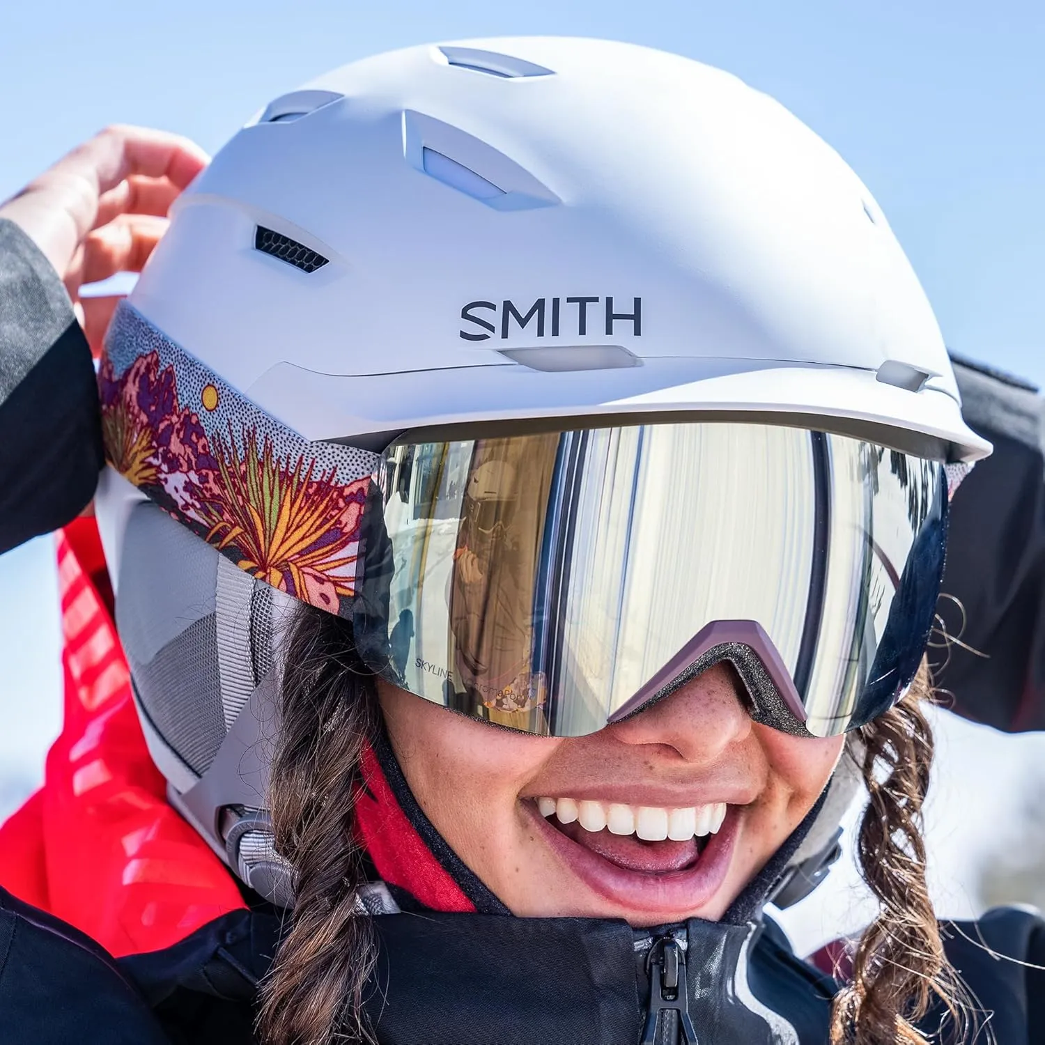 SMITH Liberty Helmet for Women – Adult Snowsports Helmet with MIPS Technology   Zonal Koroyd Coverage – Lightweight Protection for Skiing & Snowboarding