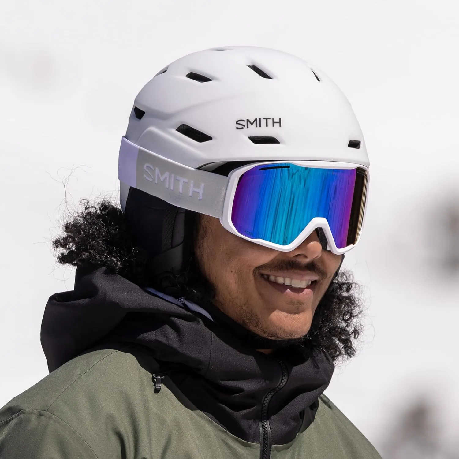Smith Mission Helmet for Men – Adult Snowsports Helmet with MIPS Technology   Zonal Koroyd Coverage – Lightweight Protection for Skiing & Snowboarding