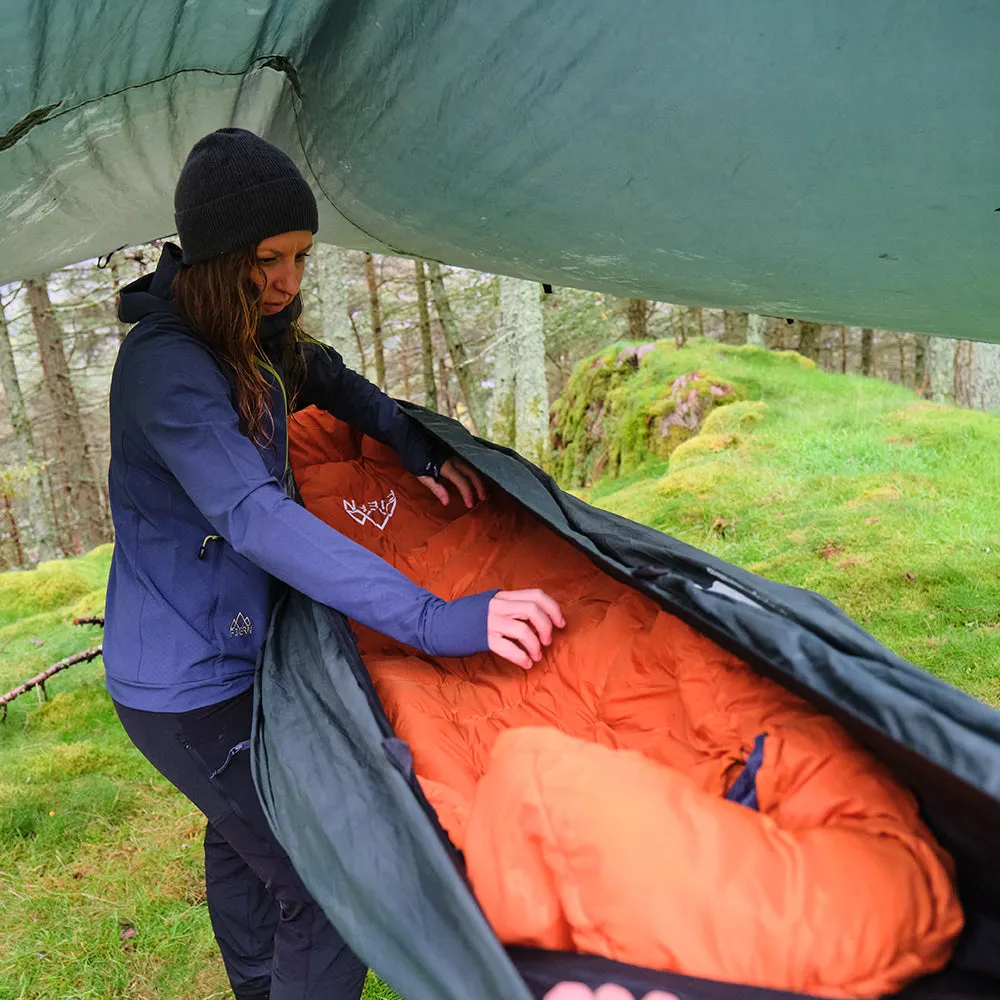 Snarka 240 Sleeping Bag (Burnt Orange/Storm Grey)
