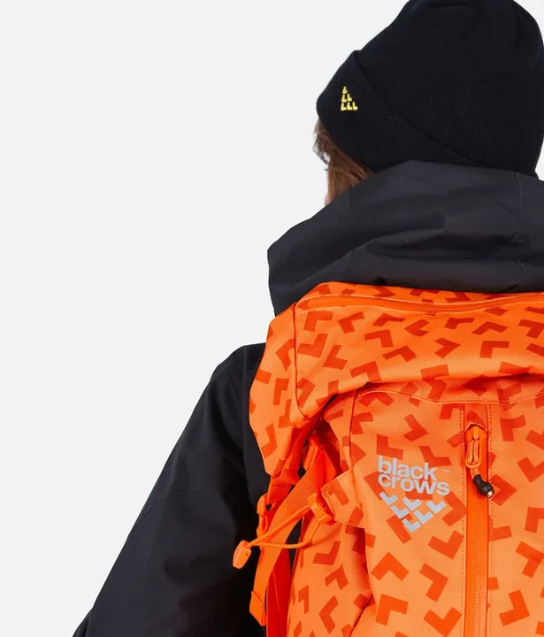 Snow Bag Mountaineering DORSA 27L Orange - Black Crows