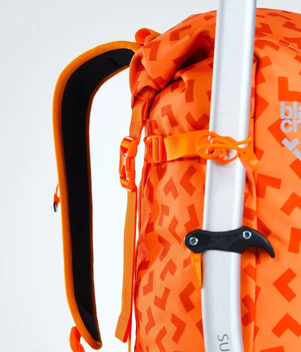 Snow Bag Mountaineering DORSA 27L Orange - Black Crows
