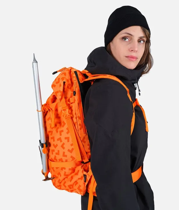Snow Bag Mountaineering DORSA 27L Orange - Black Crows