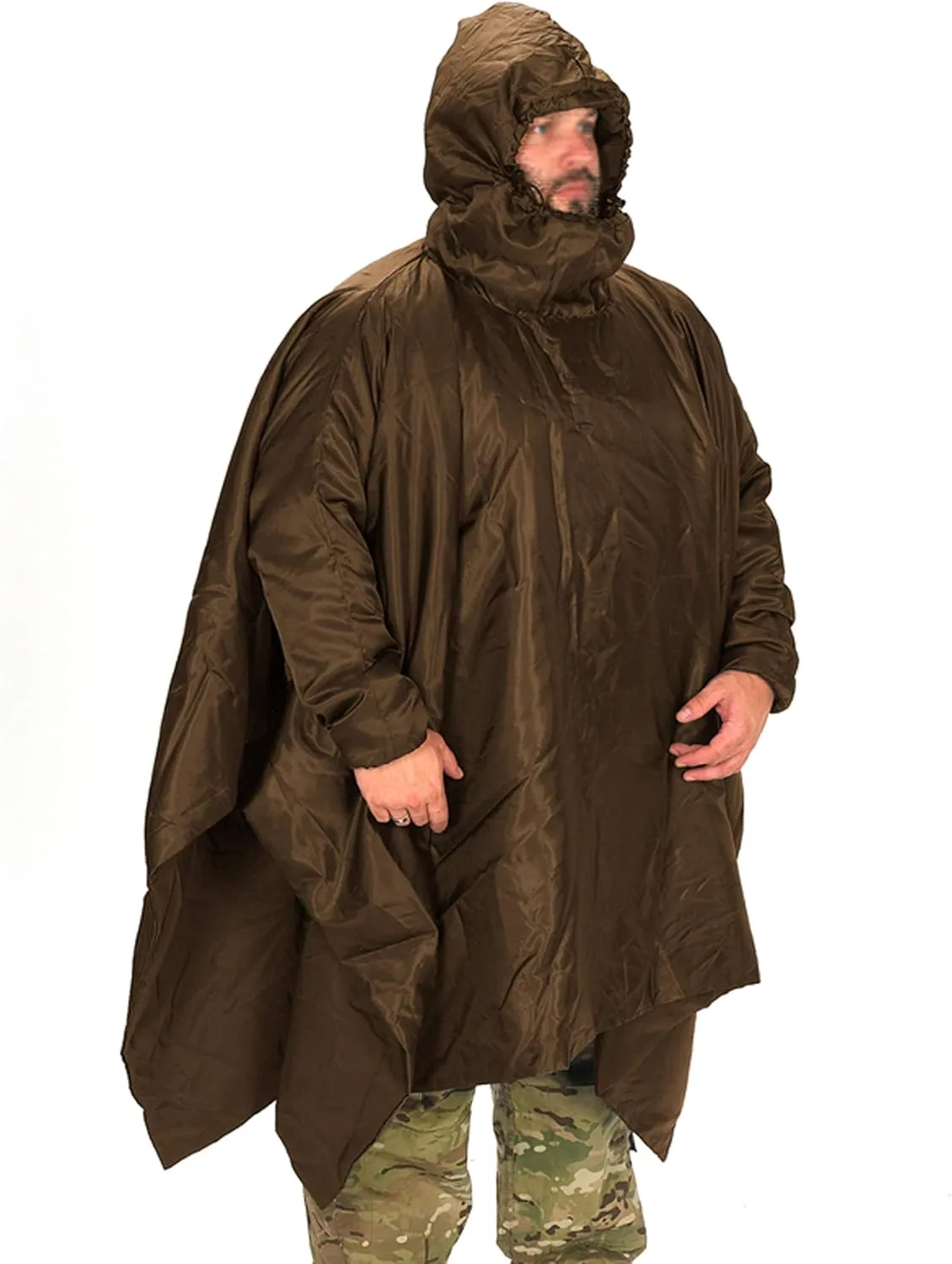 Snugpak Poncho Liner, Water Repellent, Lightweight, Dedicated Sleeves and Hood