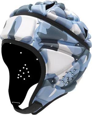 Soft Flag Football Helmet 7v7 Rugby Padded Headguards Protective Gear for Youth Kids