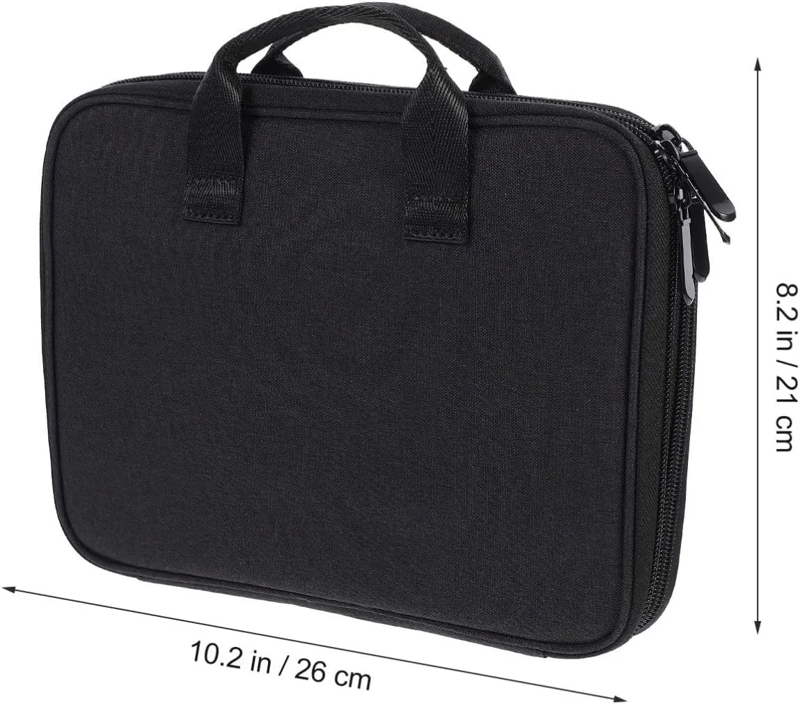 SOIMISS 1pc Watch Band Organizer Pouch Portable Double Layer Storage Bag for Watch Straps Data Cable Earphones