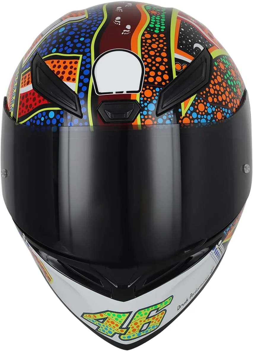 Soman K1 Helmet Visor Replacements, K1S Tinted Helmet Visor Compatible with K1 K1S K3SV K5 K5S UV Protection (Deep Smoke)