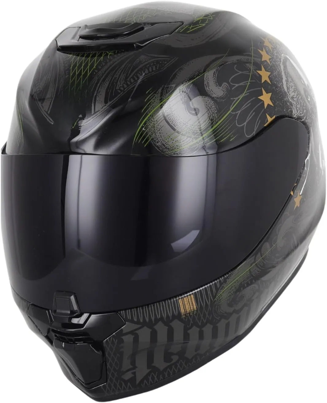 Soman R420 Helmet Visor Replacement, R420 Face Shield Alternatives Compatible with R420 Helmet UV Protection (Tinted Smoke)
